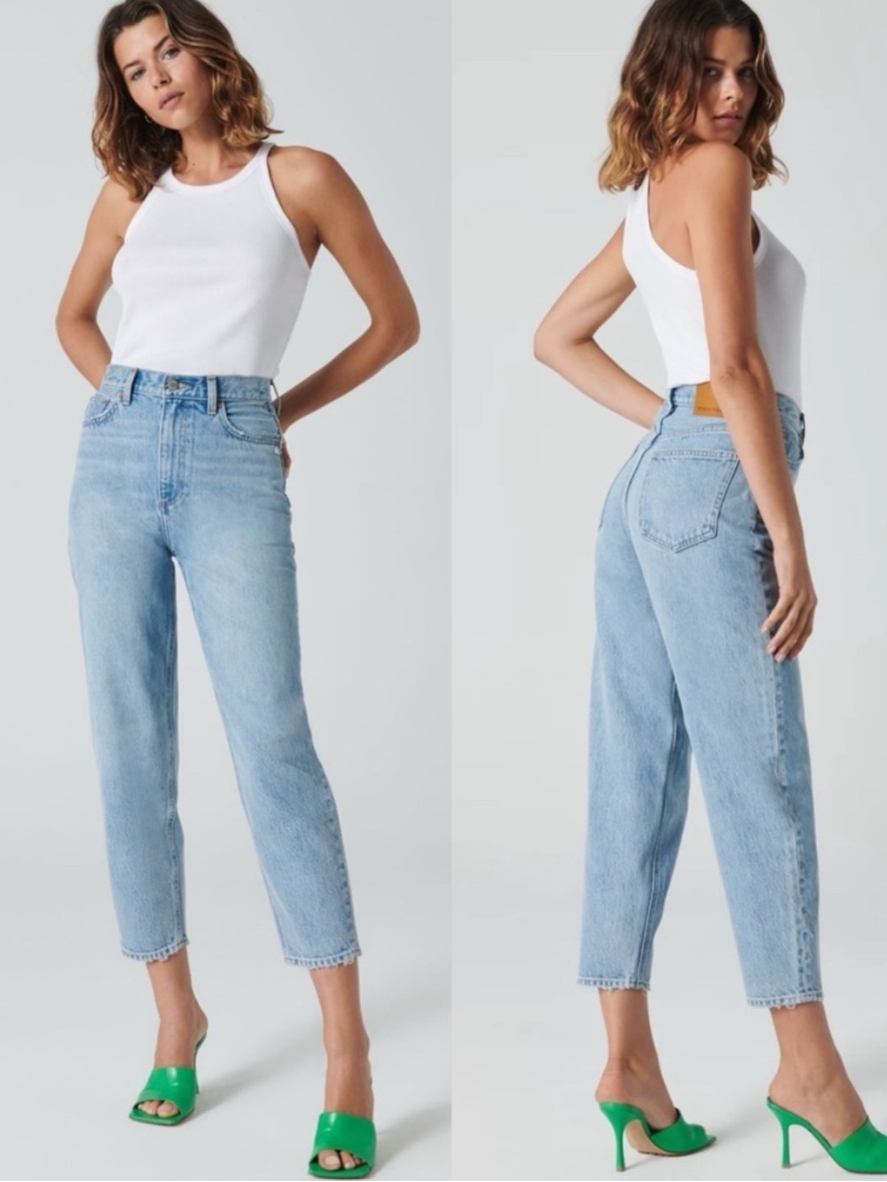 Aritzia Denim Forum Gia High Rise Carrot 26l Jeans Size 29